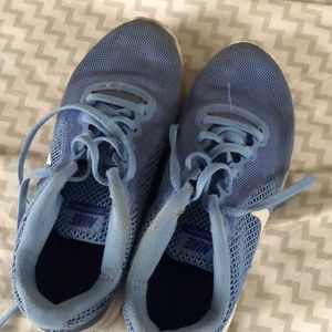 A little worn. If you need anything to work out in they are still wearable